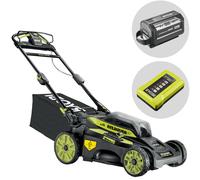 Cortacésped de batería RYOBI RY36LMX51A-160 - MAX POWER 36V - 6Ah - saco de 70 l - corte de 51 cm