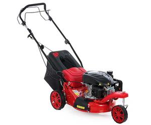 Cortacésped de gasolina autopropulsado GeoTech Pro S42-3 BMSWG, mono-rueda delantera giratoria - Loncin