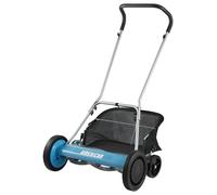 Cortacésped de paseo con 5 cuchillas de 50 centímetros (20 pulgadas) y recogedor de hierba