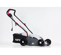 Cortacésped eléctrico 1400w, motor inducción, 34 cm de corte, dise?