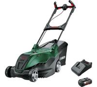 Cortacésped eléctrico a batería Bosch AdvancedRotak 40-650, 36V, anchura de corte de 40 cm, 1700 W, incluye batería y cargador