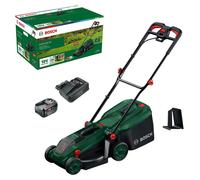 Cortacésped eléctrico a batería ROTAK 18V-34, incluye 1 batería PBA 18V de 4.0Ah