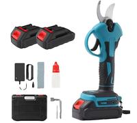 Cortacésped eléctrico a batería, varilla de extensión de 2 metros, tamaño de corte ajustable, modelo D-1200W, 30 mm