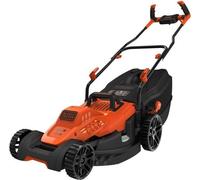 Cortacésped eléctrico BLACK+DECKER BEMW481BH-QS, 1800W, anchura de corte de 42 cm, ideal para superficies de 600 m² o más
