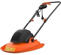 Cortacésped eléctrico con plataforma flotante BLACK+DECKER BEMWH551-QS, 1200W, anchura de corte de 30 cm, ideal para superficies de hasta 250 m²
