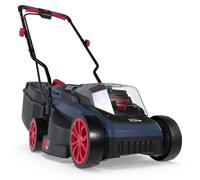 Cortacésped eléctrico inalámbrico Güde RM 18-401-30.32. Ancho de corte: 320 mm. Incluye batería y cargador