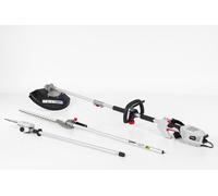 Cortacésped eléctrico nac kombi 900w, con noéz y sierra, versátil,