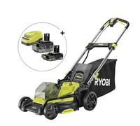 Cortacésped eléctrico potente sin escobillas de 40 cm 18V ONE+™ (Incluye Batería y Cargador)
