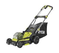 Ryobi Cortacésped eléctrico 18V ONE+™ 40 cm sin escobillas – Incluye batería y cargador