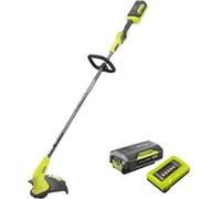 Cortacésped eléctrico RYOBI 36V MAXPOWER, con un ancho de corte de 28-33 cm, batería de 36V 2.0 Ah, 1 carrete de hilo de 2.0 mm, modelo RY36LT33A-120