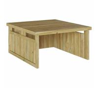 Cortacésped Garaje de Pino Impregnado, 73.5 x 81.5 x 38.5 cm, | Forma rectangular, madera robusta, resistente a la intemperie, fácil montaje, interior y exterior