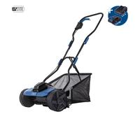 Cortacésped helicoidal inalámbrico 20V 380mm 45L 14-38mm Scheppach c-spm380-x