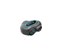 Cortacésped robot GARDENA smart SILENO pro 600 m² LONA™ Trim-to-Edge Bluetooth App Gris oscuro/Turquesa - Nuevo