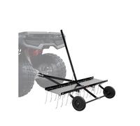 Cortacésped vertical autopropulsado, 48 pulgadas de ancho, 24 púas de acero para resortes, fabricado con acero Q235 de alta durabilidad