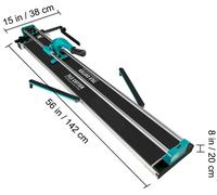 Cortacubiertas - 1200 mm - Con láser infrarrojo y disco de corte de titanio para azulejos de cerámica y porcelana
