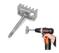 Cortador de agujeros cuadrados para caja eléctrica, cortador de ranura rectangular de acero al manganeso para martillo eléctrico, perforadora de pared rápida para unidad cuadrada (1)