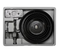 CORTADOR DE AGUJEROS PARA MADERA 64-127MM 8 PIEZAS - W-22571