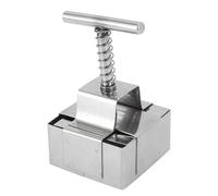 Cortador de arcilla de acero inoxidable, émbolo con resorte para herramienta de cocina de Corte de Precisión (Small Size)