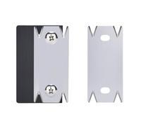 Cortador de cantos para carpintería, mandolina manual para madera PVC ABS, cepilladora manual con hoja de repuesto, cortador de bordes para un corte preciso, modelo recto en negro