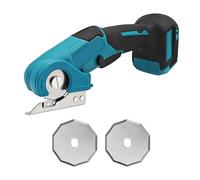 Cortador de cartón con batería, compatible con batería Ma Kita, 18 V, tijeras universales eléctricas con bloqueo de seguridad para manualidades para cortar cartón, cuero, alfombra en maceta, sin