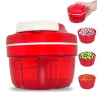 Cortador de cebolla, picadora de cebolla vegetal, diseño de cordón para el hogar, cortador manual de verduras, picadora manual de cocina, accesorios para ensalada, carne, ajo, nueces, frutas, hierbas
