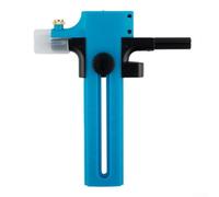 Cortador de Círculos con Mango de Trinquete, Regla e para imperial para Manualidades y Scrapbooking, Corte Preciso de 2-15 cm(Blue)