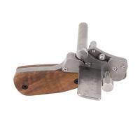 Cortador de Correa de Cuero, de Nogal Negro, Cortador de Tiras de Cuero Manual Ajustable de 10-60 Mm para Bricolaje