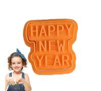 Cortador de galletas Año de la Serpiente,Sello de galletas Feliz Año Nuevo - 2025 Molde para galletas | Molde para galletas de de primavera, moldes para hornear, moldes de Año Nuevo