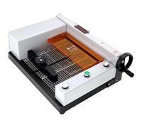 Cortador de papel eléctrico de alta resistencia, grosor de corte de 40 mm, escala de precisión y calibre ajustable para oficina, imprenta y manualidades