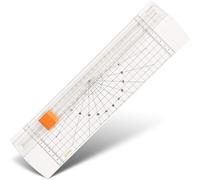 Cortador de papel profesional para manualidades, cuchilla de aleación de titanio que garantiza un corte limpio y recto en papel A4 y A5,