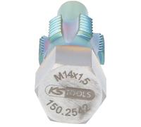 Cortador de roscas con pasador guía para sensores de temperatura, M14x1,5
