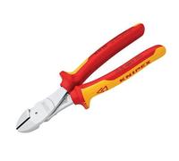 Cortador Diagonal De Alto Apalancamiento VDE Knipex 200Mm KPX7406200