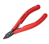 Cortador Diagonal Knipex De Electrónica Con Agarre De PVC 125Mm KPX7502125