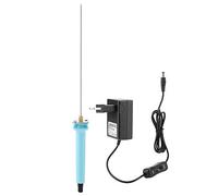Cortador Eléctrico de Alambre Caliente de 30 W Y 25 Cm, Herramienta Eléctrica de Corte de Espuma de Poliestireno, Cortador de Espuma, Pluma de Grabado, Cortador Eléctrico de(Enchufe de la UE)