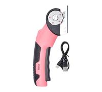 Cortador eléctrico | Herramienta de corte para moqueta con cerradura de seguridad y LED | Tijeras recargables para moquetas, uso industrial, tejidos, cuero, ocio creativo y carpintería