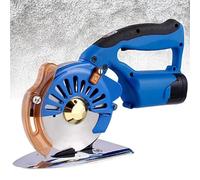 Cortador giratorio eléctrico de tela, tijeras de velocidad ajustable, herramienta de corte multicapa para cuero, tela, manualidades
