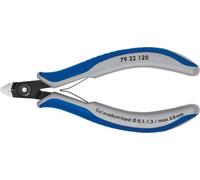 Cortador lateral de precisión para electrónica, con dureza de 64 HRC y capacidad para diámetros de hasta 0,8 mm