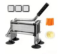 Cortador Papas Acero Inoxidable, Herramienta Cocina Alta Resistencia
