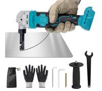 Cortadora de Chapa Sin Cable de Chapas Metalicas compatible con Makita 18 V