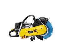 MSW Cortadora De Disco Máquina Para Hormigón A Gasolina TS-2500 (Profundidad de corte de 100 mm, Disco de corte de 300 mm, 2.500 W de potencia)