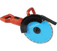 Cortadora de hormigón eléctrica, motor potente de 3000W, profundidad de corte ajustable, funcionamiento sin polvo