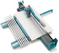 Cortadora manual de azulejos, longitud de corte de 1200 mm, guía ajustable para corte de azulejos más preciso, herramienta de corte de porcelana de cerámica