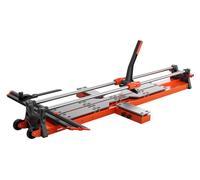 Cortadora manual para baldosas de 1200 mm, herramienta de corte deslizante mejorada con base con resorte, guía angular, disco de corte de carburo de tungsteno, guía de alineación, ideal para profesion