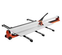 Cortadora manual para baldosas de 1600 mm, con riel mejorado y cabezal deslizante, guía de alineación de precisión, disco de corte de carburo de tungsteno, patas de soporte con ruedas giratorias, idea