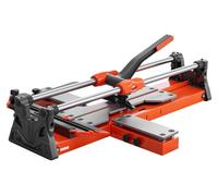 Cortadora manual para baldosas de 600 mm, herramienta de corte deslizante mejorada con base con resorte, guía angular, disco de corte de carburo de tungsteno, guía de alineación, ideal para profesiona
