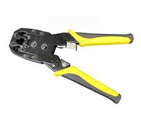 Cortadora-peladora-crimpadora modular, herramienta de pelado, corte y crimpado de 8P/RJ45, 6P/RJ12, 4P/RJ11, incluida Minipelador cortador perforador, herramienta peladora crimpadora de red.
