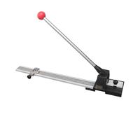 Cortadora Profesional de Matrices de Pliegue, Máquina de Corte Manual de Troqueles de 10-500 mm con Escala, Herramienta de Corte de Matrices Ajustable para Impresión y Empaque, Procesamiento de Cartón