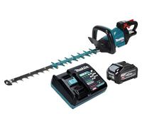 Cortasetos a batería Makita UH 004 GU101, 40 V máx., 60 cm, sin escobillas + 1 batería de 4,0 Ah + cargador