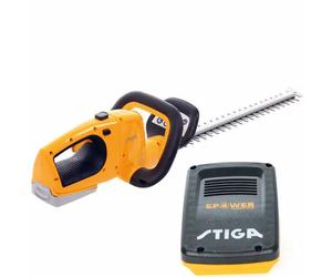 Cortasetos de batería STIGA HT 100e KIT - 20V 2Ah - Batería y cargador incluidos
