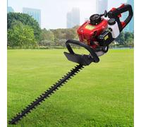 Cortasetos de gas, de largo alcance con mango antivibración, motor inalámbrico de dos tiempos para uso comercial y doméstico en jardín, múltiples configuraciones